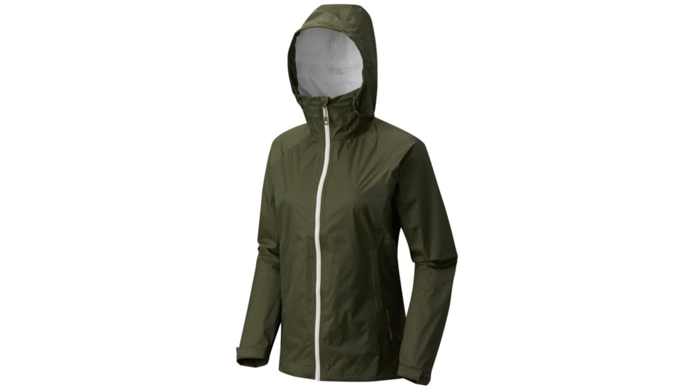 Mountain Hardwear Exponent Jacket - Women's, Surplus Green, XS 1708491347-XS