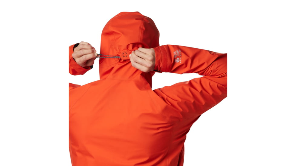 Mountain Hardwear Exposure 2 Gore-Tex 3L Active Jacket - Men's, Large, State Orange, 1846211842-L