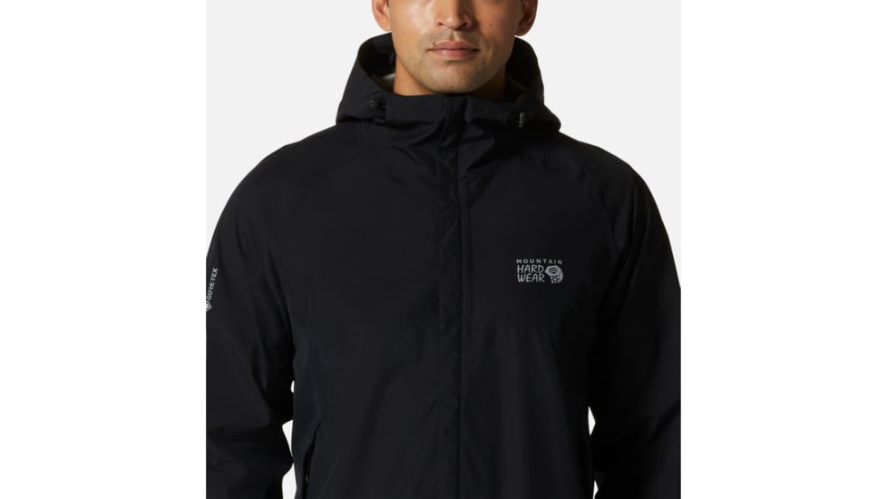 Mountain Hardwear Exposure/2 Gore-Tex Paclite Jacket - Mens, Black, Medium, 1929851010-M