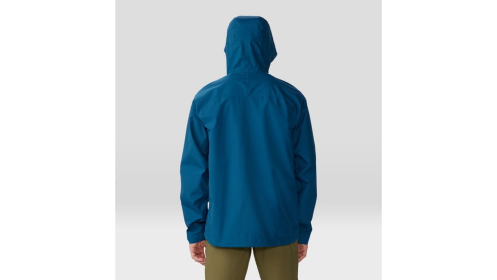 Mountain Hardwear Exposure/2 Gore-Tex Paclite Jacket - Mens, Dark Caspian, Large, 1929851418-L