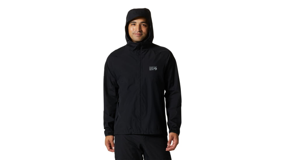 Mountain Hardwear Exposure/2 Gore-Tex Paclite Jacket - Mens, Tex Pacl-Black, Large, 1929851010-Tex Pacl-Black-L