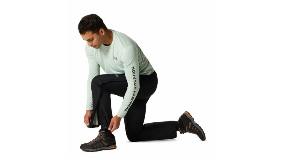 Mountain Hardwear Exposure/2 Gore-Tex Paclite Pant - Mens, Long, Black, Medium, 1981701010-M-L