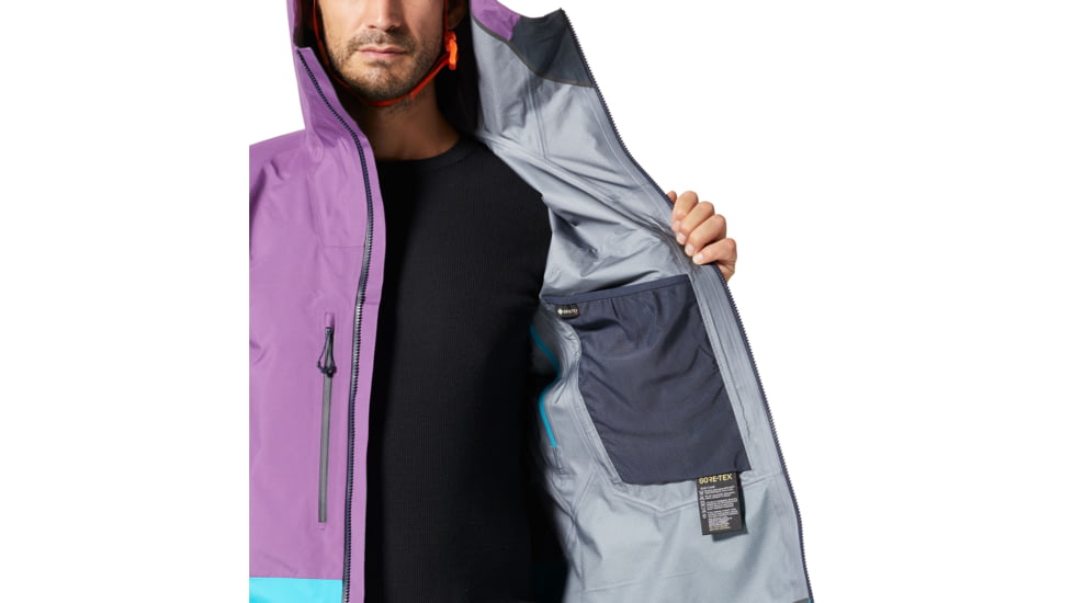 Mountain Hardwear Exposure/2 Gore-Tex Pro M Jacket - Mens, TEX Pro -Cosmos Purple, Small, 1857291502-TEX Pro -CS