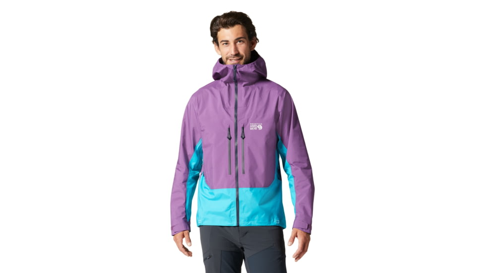 Mountain Hardwear Exposure/2 Gore-Tex Pro M Jacket - Mens, TEX Pro -Cosmos Purple, Small, 1857291502-TEX Pro -CS