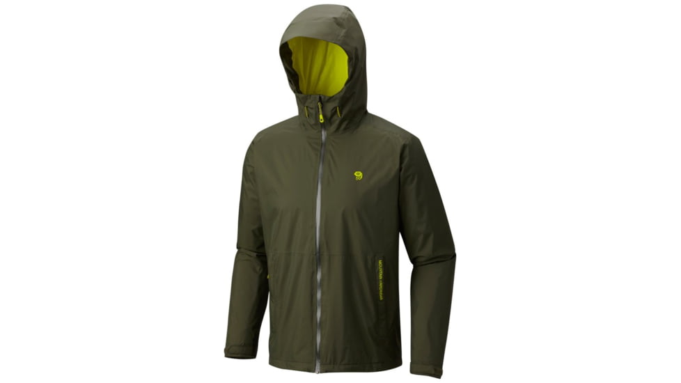 Mountain Hardwear Finder Jacket - Men's, Surplus Green, M 1572331347-M