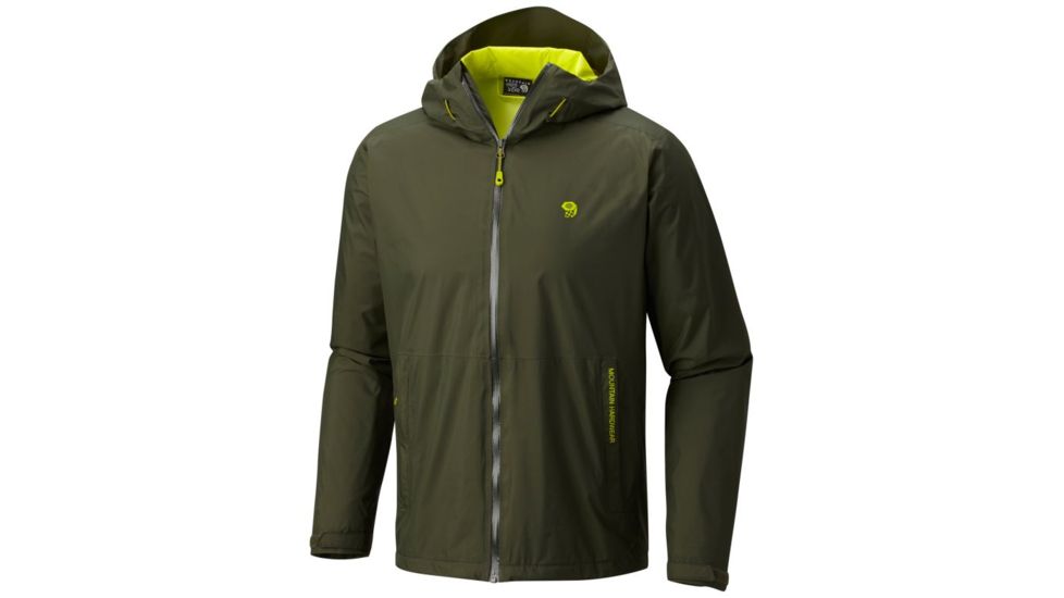 Mountain Hardwear Finder Jacket - Men's, Surplus Green, M 1572331347-M