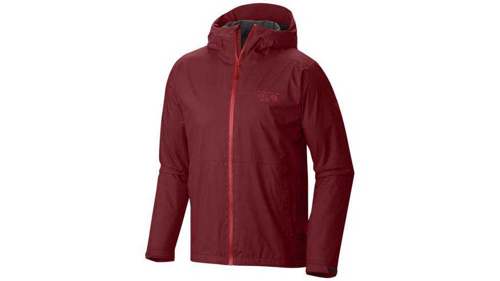 Mountain Hardwear Finder Jacket - Men's-Smolder Red-X-Large