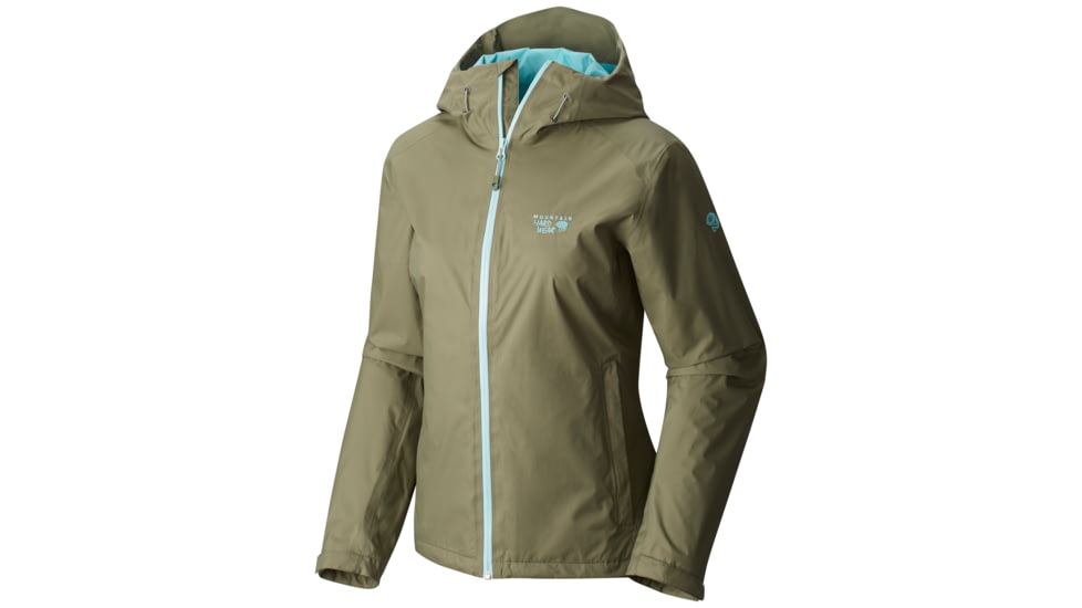 Mountain Hardwear Finder Jacket - Women's -Stone Green-Medium