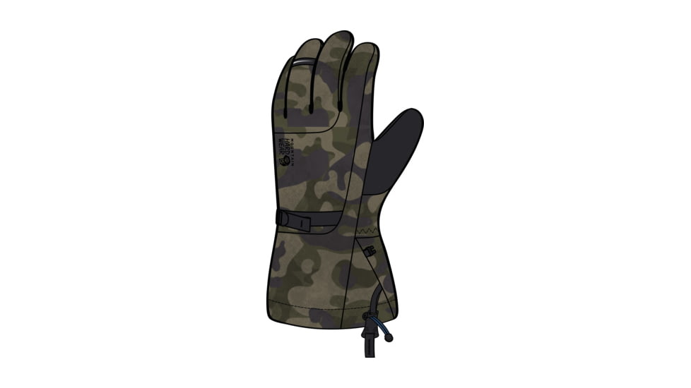 Mountain Hardwear FireFall/2 Gore-Tex Glove - Men's, Dark Army Camo, Extra Large, OM9080305-XL
