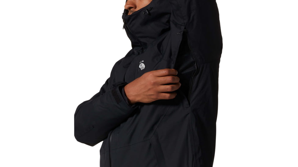 Mountain Hardwear FireFall 2 Insulated Jacket - Mens, Black, 2XL, 1942861010-BLACK-XXL