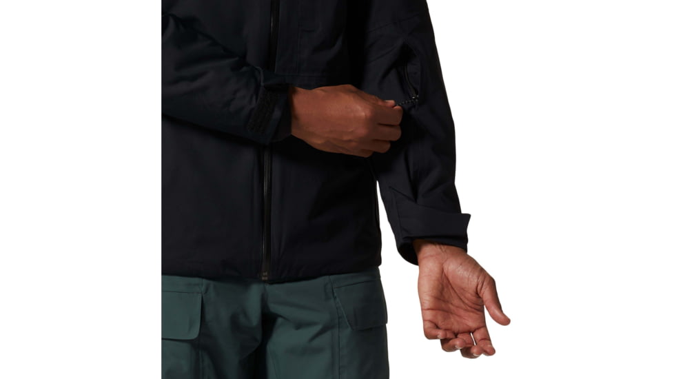 Mountain Hardwear FireFall 2 Insulated Jacket - Mens, Black, 2XL, 1942861010-BLACK-XXL