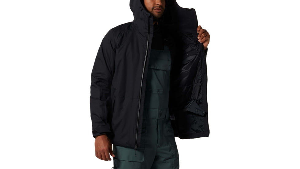 Mountain Hardwear FireFall 2 Insulated Jacket - Mens, Black, 2XL, 1942861010-BLACK-XXL