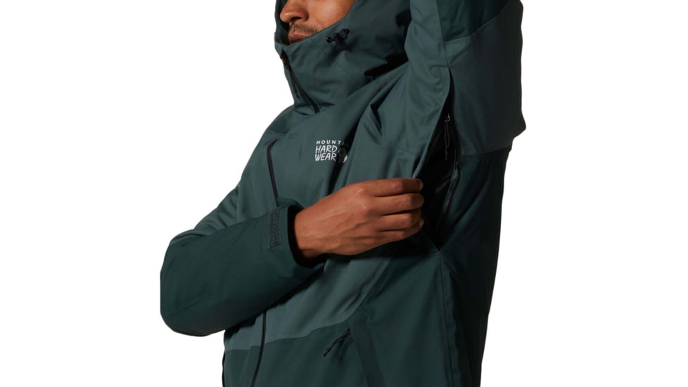 Mountain Hardwear Firefall/2 Insulated Jacket - Mens, Black Spruce, Large, 1942861352-L