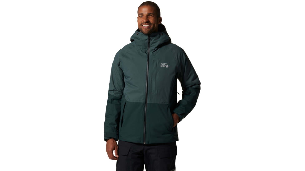 Mountain Hardwear Firefall/2 Insulated Jacket - Mens, Black Spruce, Large, 1942861352-L