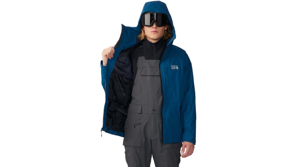 Mountain Hardwear FireFall 2 Insulated Jacket - Mens, Dark Caspian, Large, 1942861418-Dark Caspian-L