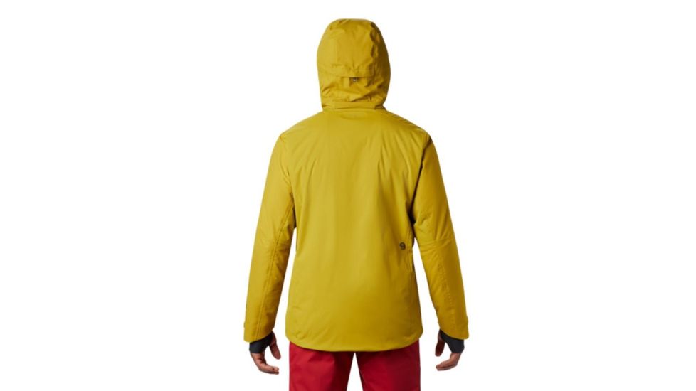 Mountain Hardwear Firefall/2 Insulated Jacket - Mens, Dark Citron, Medium, 1851381358-M