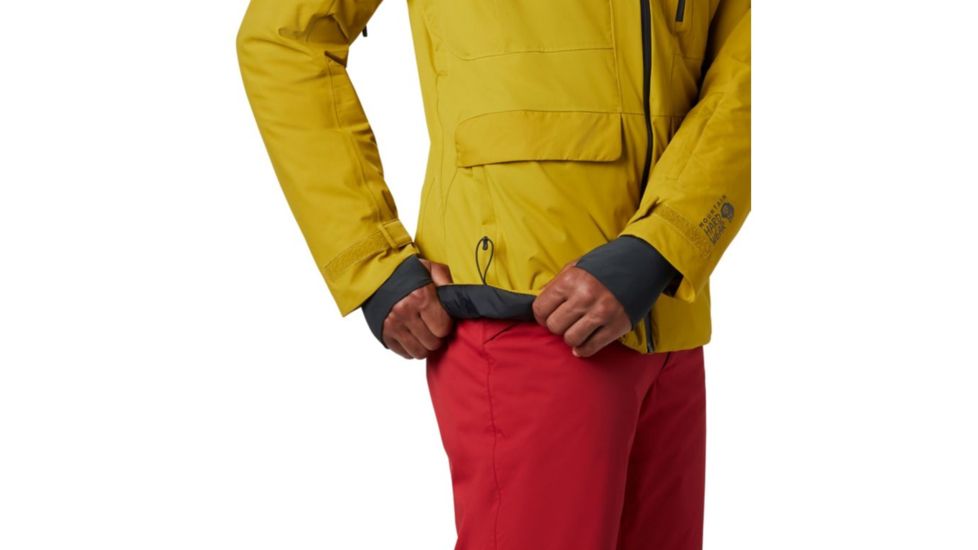 Mountain Hardwear Firefall/2 Insulated Jacket - Mens, Dark Citron, Medium, 1851381358-M
