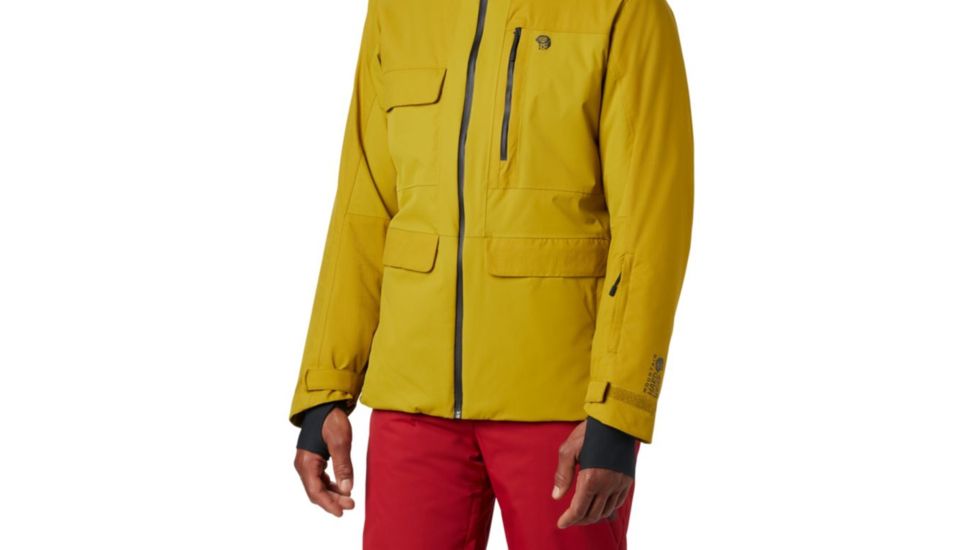 Mountain Hardwear Firefall/2 Insulated Jacket - Mens, Dark Citron, Medium, 1851381358-M