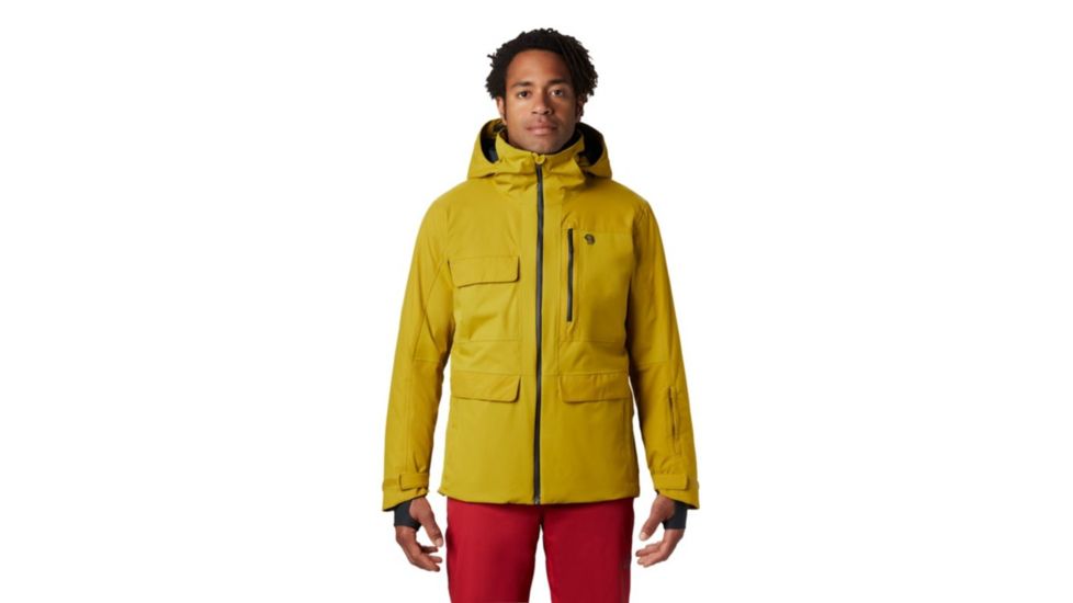 Mountain Hardwear Firefall/2 Insulated Jacket - Men's, Dark Citron, Extra Large, OM7778358-XL