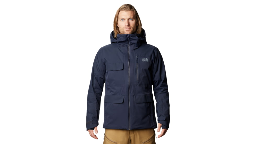 Mountain Hardwear Firefall/2 Insulated Jacket - Men's, Dark Zinc, Large, OM7778407-L