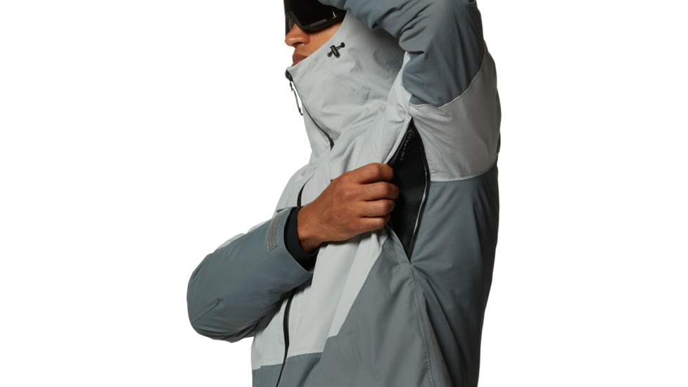 Mountain Hardwear Firefall/2 Insulated Jacket - Mens, Foil Grey, Large, 1942861056-Foil Grey-L