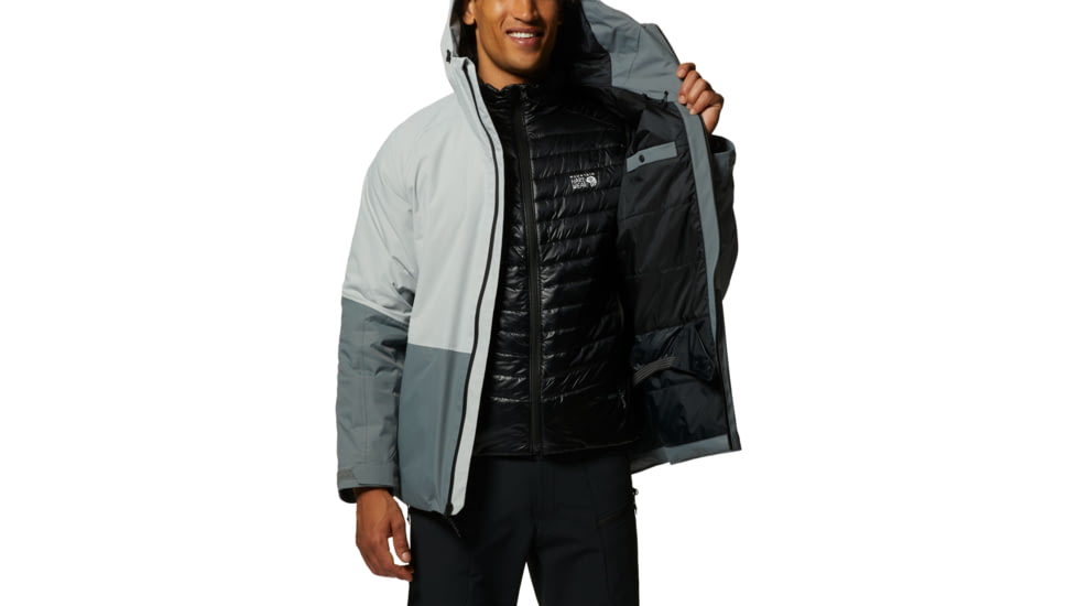 Mountain Hardwear Firefall/2 Insulated Jacket - Mens, Foil Grey, Large, 1942861056-Foil Grey-L