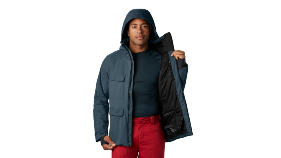 Mountain Hardwear Firefall/2 Insulated Jacket - Mens, Icelandic, 2XL, 1851381324-XXL