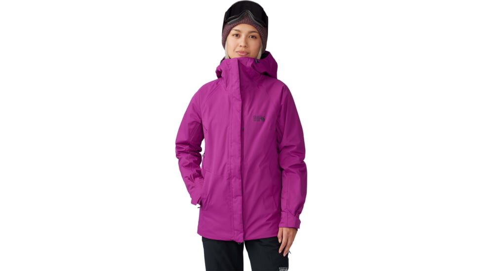 Mountain Hardwear Firefall/2 Insulated Jacket - Womens, Berry Glow, Large, 1943071522BG-L