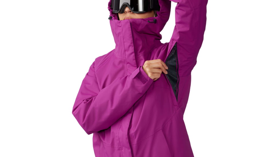 Mountain Hardwear Firefall/2 Insulated Jacket - Womens, Berry Glow, Large, 1943071522BG-L