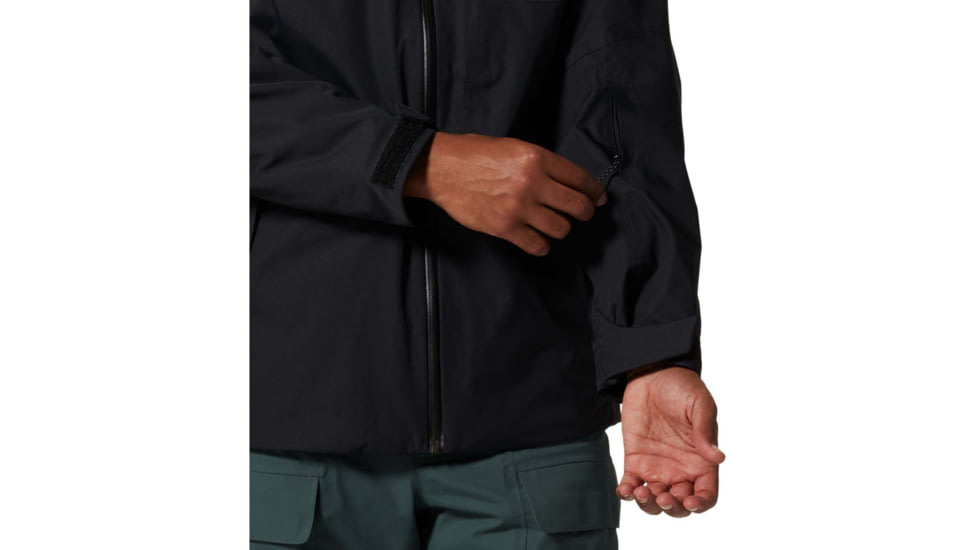 Mountain Hardwear Firefall/2 Jacket - Mens, Black, Large, 1942881010-L