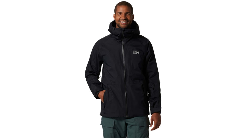 Mountain Hardwear Firefall/2 Jacket - Mens, Black, Large, 1942881010-L