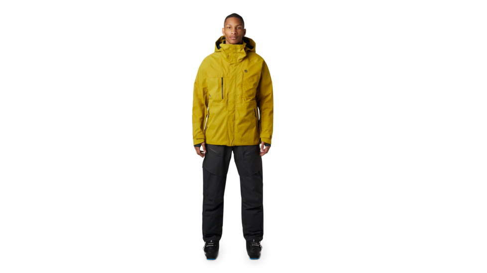 Mountain Hardwear Firefall/2 Jacket - Mens, Dark Citron, Small, OM7777358-S