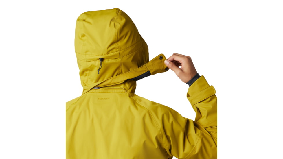 Mountain Hardwear Firefall/2 Jacket - Mens, Dark Citron, Small, OM7777358-S