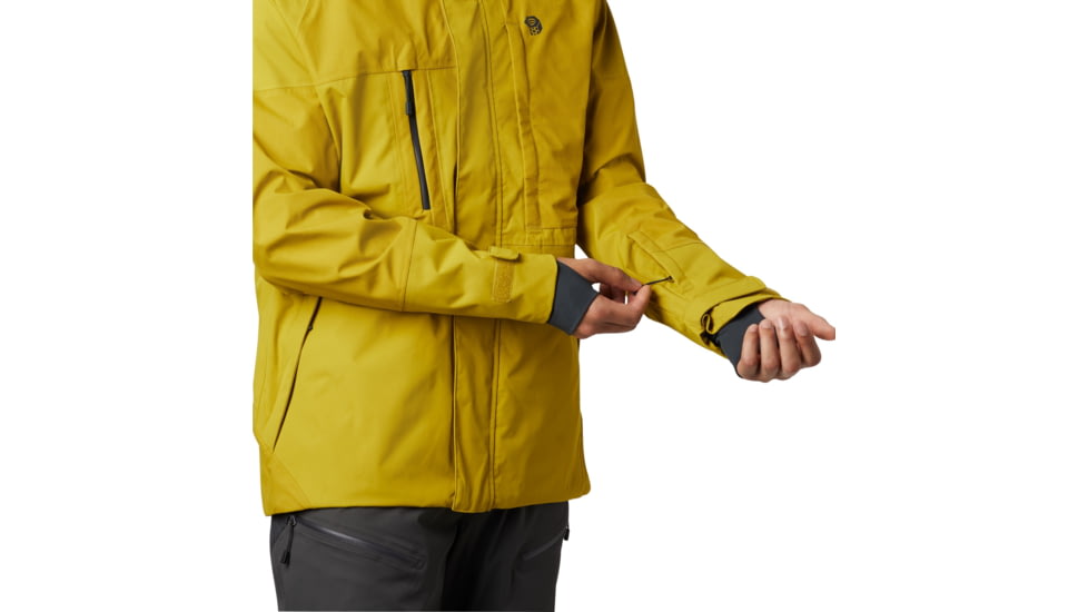 Mountain Hardwear Firefall/2 Jacket - Mens, Dark Citron, Small, OM7777358-S