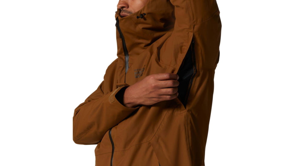 Mountain Hardwear Firefall/2 Jacket - Mens, Golden Brown, Small, 1942881233-S