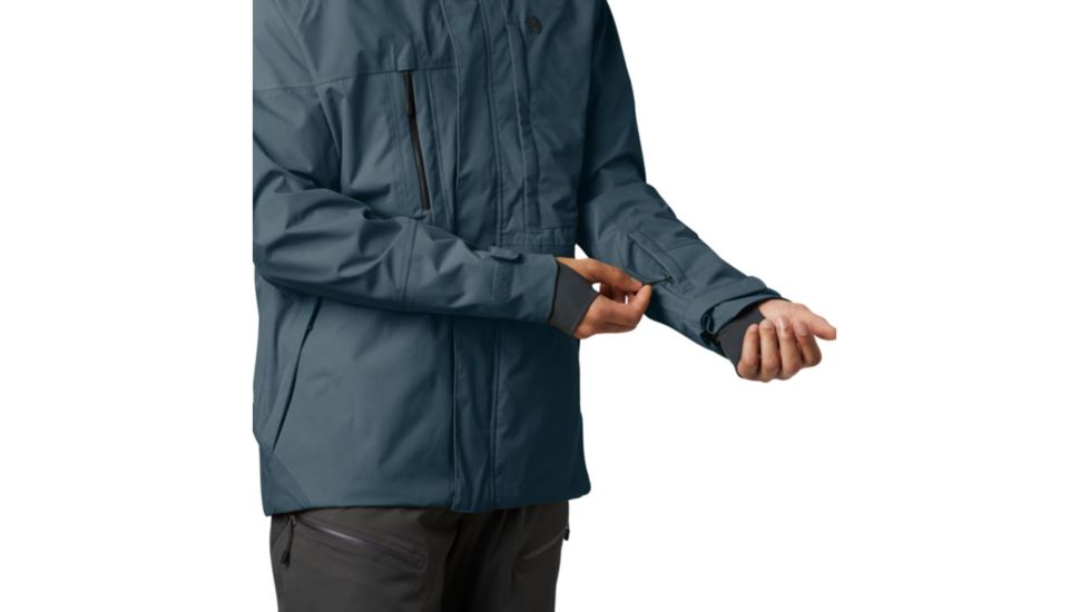 Mountain Hardwear Firefall/2 Jacket - Mens, Icelandic, Medium, 1851391324-M