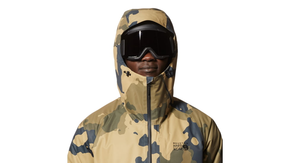 Mountain Hardwear Firefall/2 Jacket - Mens, Sandstorm, Pine, Medium, 1942881255-S