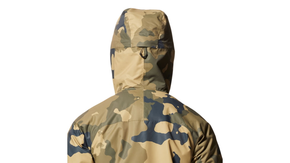 Mountain Hardwear Firefall/2 Jacket - Mens, Sandstorm, Pine, Medium, 1942881255-S