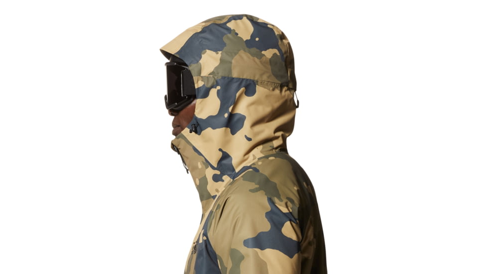 Mountain Hardwear Firefall/2 Jacket - Mens, Sandstorm, Pine, Medium, 1942881255-S