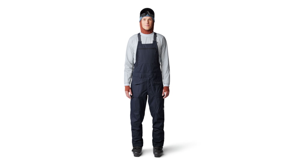 Mountain Hardwear Firefall Bib - Mens, 010, LxL, 2077201-010-LxL
