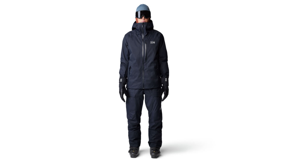 Mountain Hardwear Firefall Bib - Mens, 010, LxL, 2077201-010-LxL