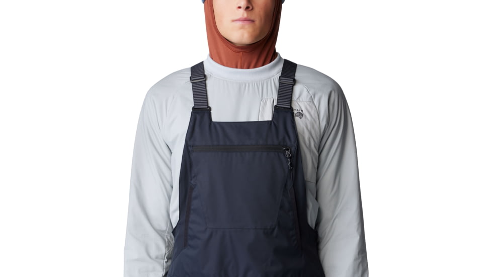 Mountain Hardwear Firefall Bib - Mens, 010, LxL, 2077201-010-LxL