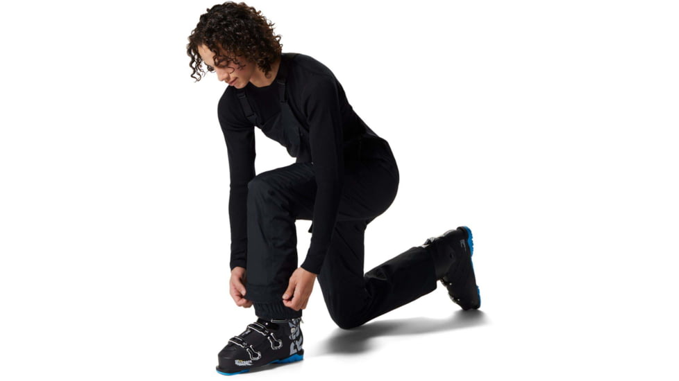 Mountain Hardwear Firefall Bib - Mens, Black, Large, Long, 1942871010-L-L