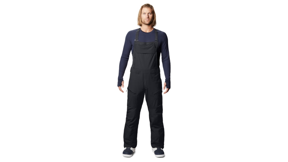 Mountain Hardwear FireFall Bib - Men's, Black, Large, Regular, OM0928090-L-R