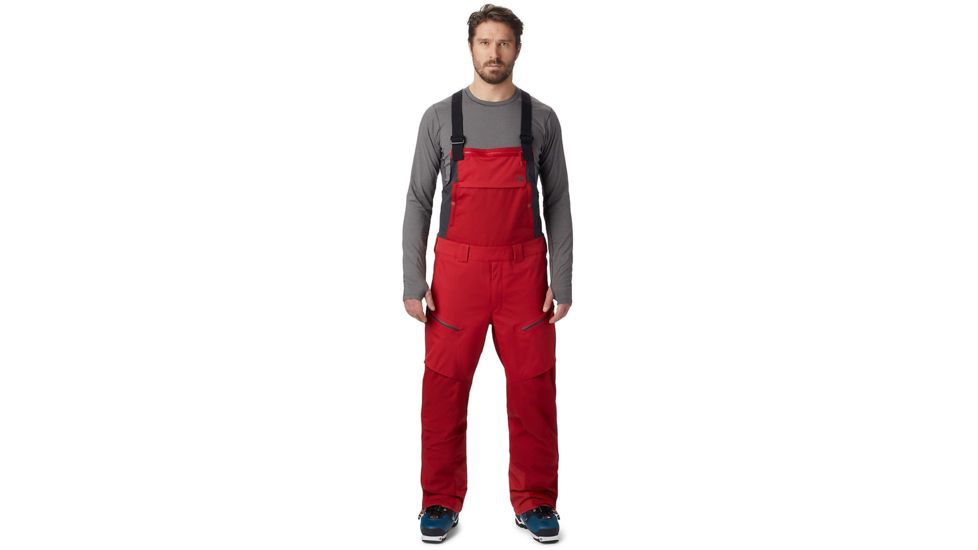 Mountain Hardwear FireFall Bib - Men's, Dark Brick, 40, 34 Inseam, OM0928603-S-R