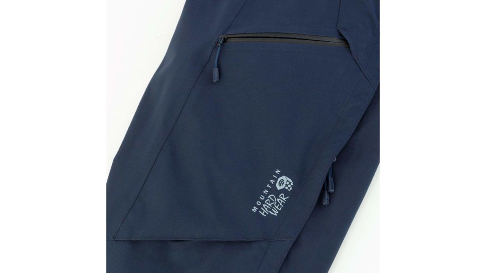 Mountain Hardwear FireFall Bib - Women's, Dark Zinc, Small, Regular Inseam, 1795441406-S-R