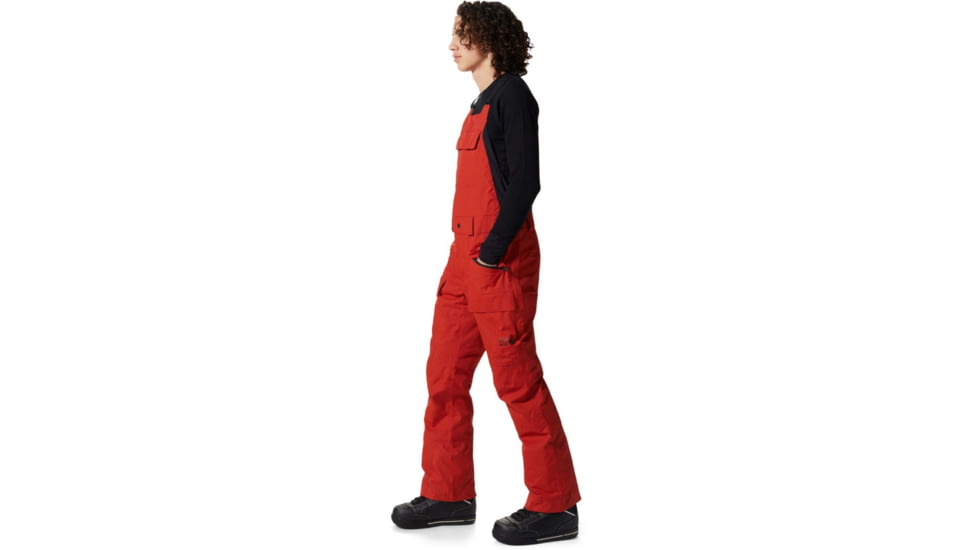 Mountain Hardwear Firefall Bib - Mens, Desert Red, Large, Long, 1942871831-L-L