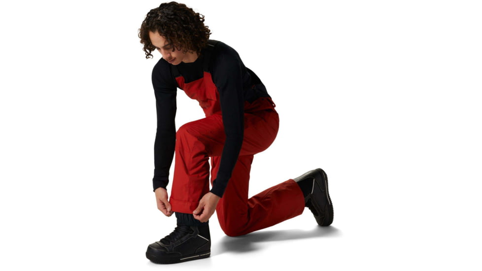 Mountain Hardwear Firefall Bib - Mens, Desert Red, Large, Long, 1942871831-L-L