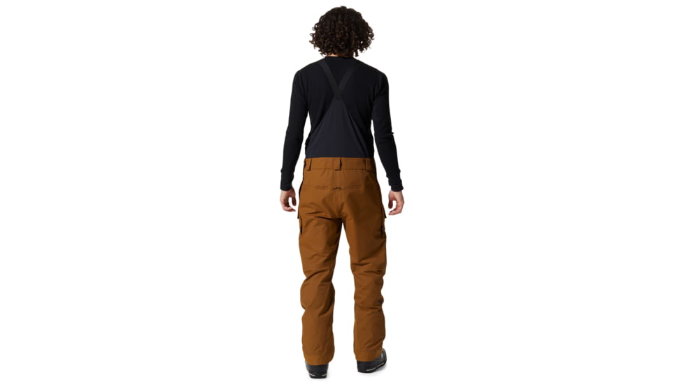 Mountain Hardwear Firefall Bib - Mens, Golden Brown, Extra Large, Short, 1942871233-Golden Brown-XL-S