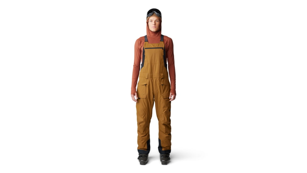 Mountain Hardwear FireFall Bib - Mens, Golden Brown, Large/Long, 2077201233-L-L